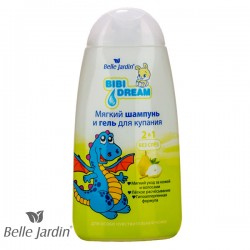 BIBI DREAM - Kupka i šampon za negu osetljive dečije kože i kose - kruška 300ml